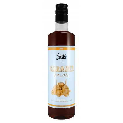 Fonte Caramel Syrup Sugar Free 750ml