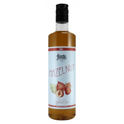 Fonte Hazelnut Syrup Sugar Free 750ml