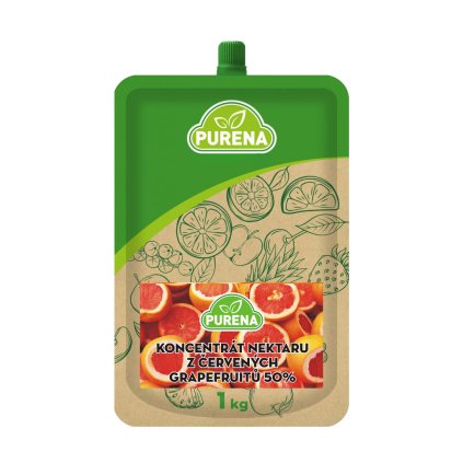 purena doypack nektar červený grep