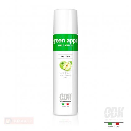 odk fruitymix green apple mela verde zelene jablko pyre