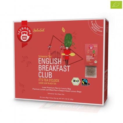 Teekanne Luxry Bag English Breakfast Club 4009300017738 63121