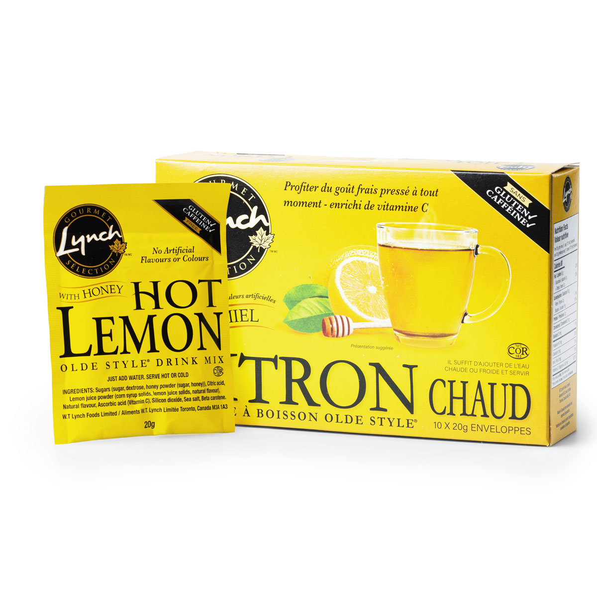 Hot Apple Horký citron 10 × 20 g