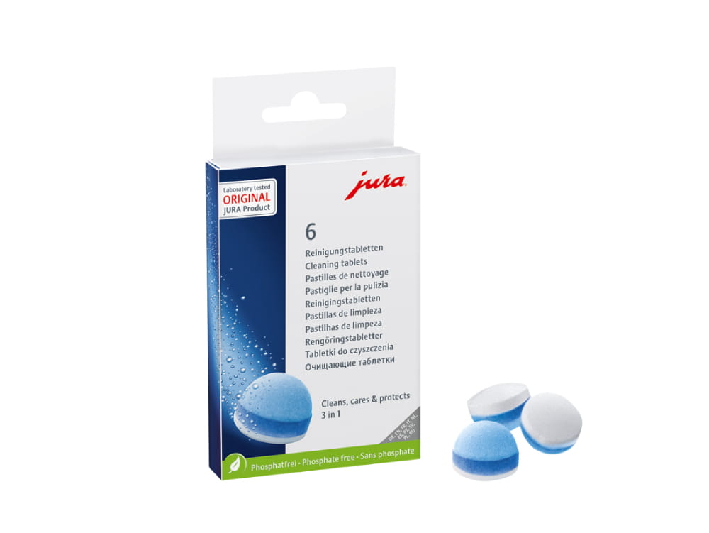 Jura 3-fázové čistící tablety 6 ks