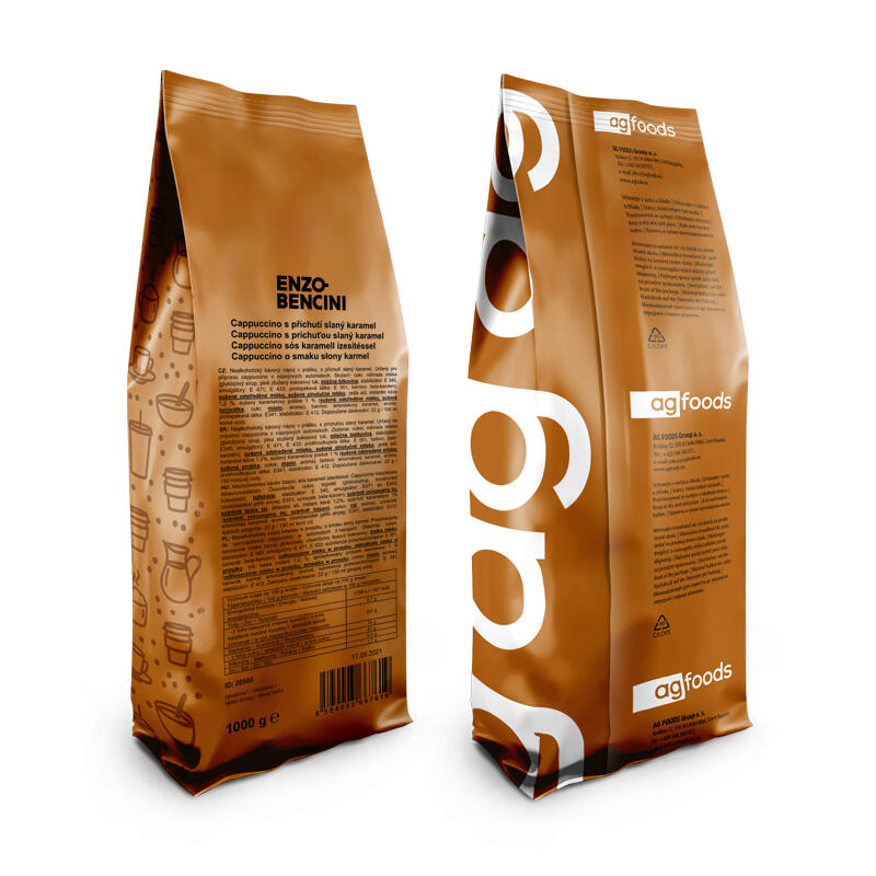ENZO BENCINI Cappuccino s příchutí slaný karamel 1000g