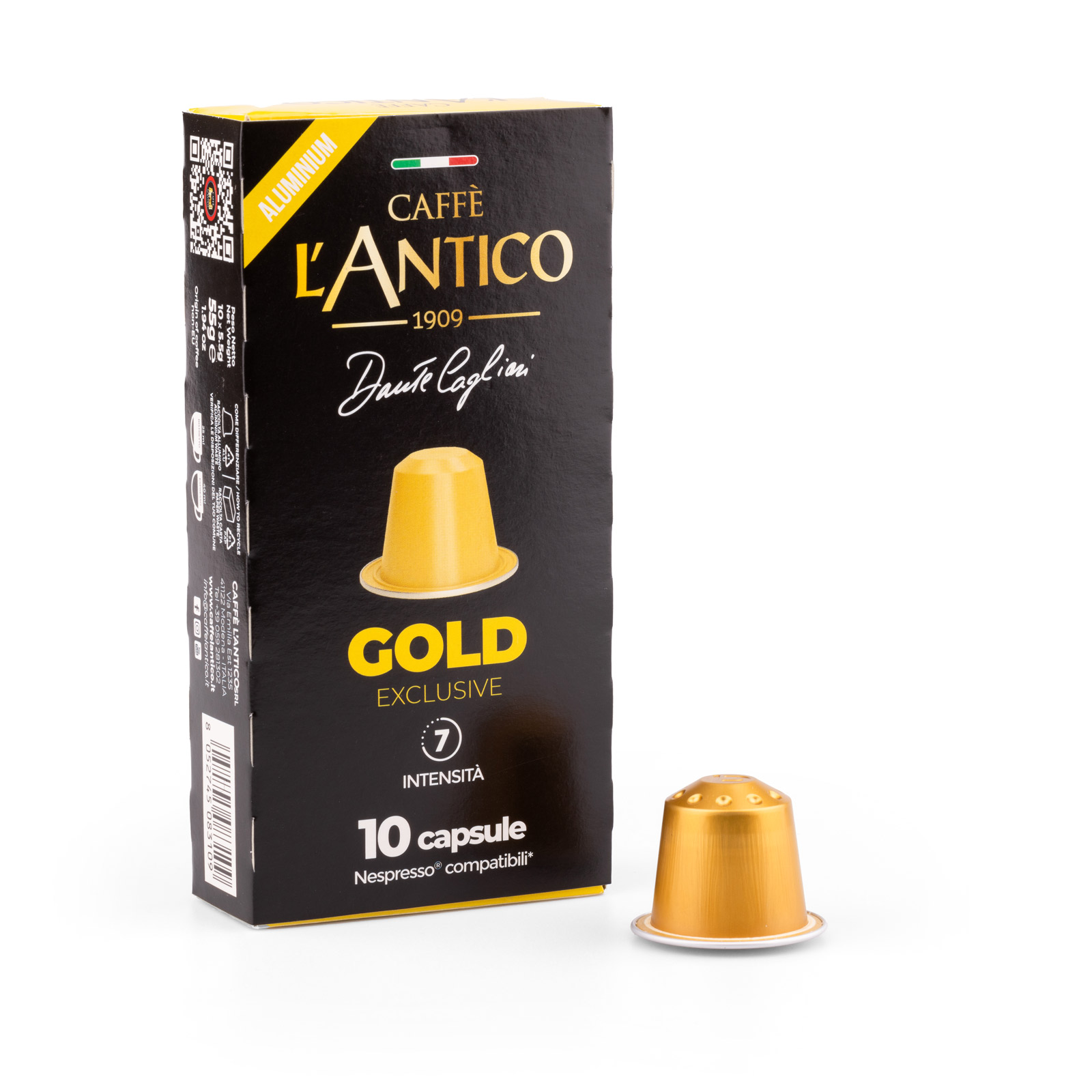Kapsle L'Antico Exclusive edition 7 Gold