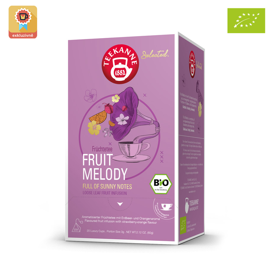 BIO Selected. Fruit Melody Luxury Cup 25 x 2,75 g