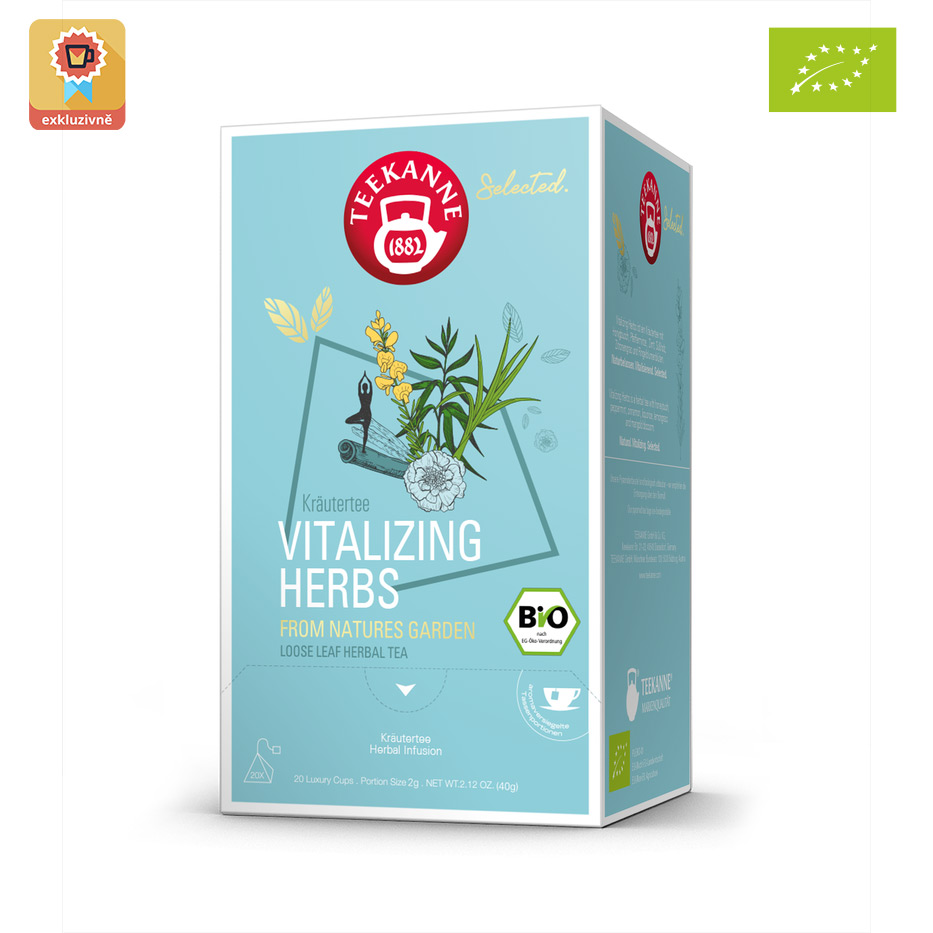 BIO Selected. Vitalizing Herbs Luxury Cup 25 x 2 g