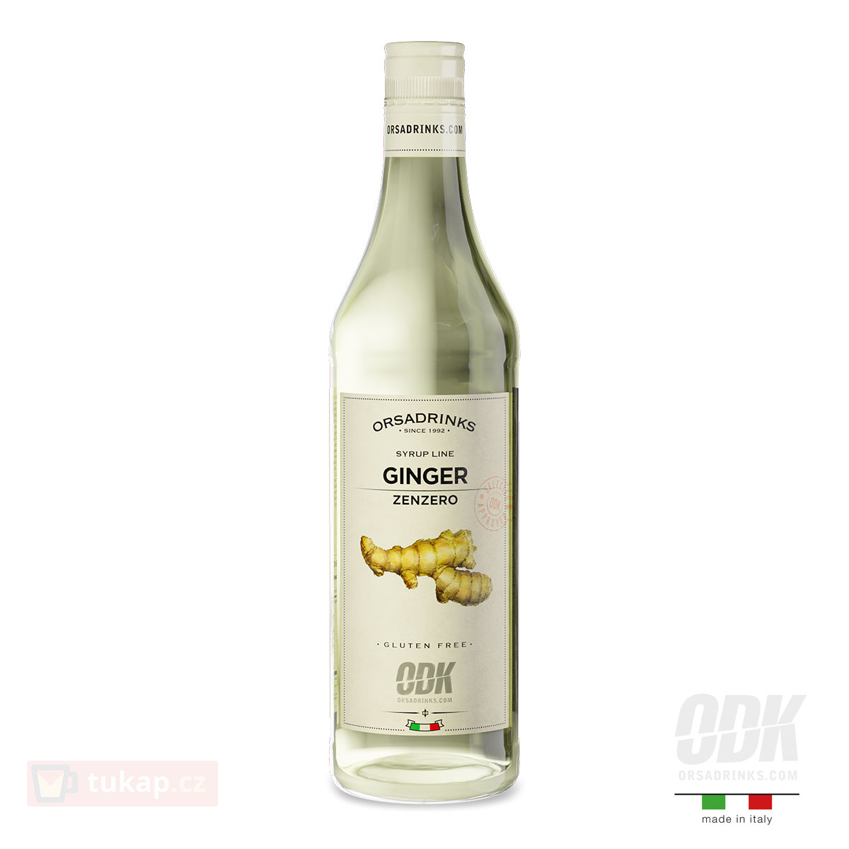 ODK Sirup Zázvor 750 ml