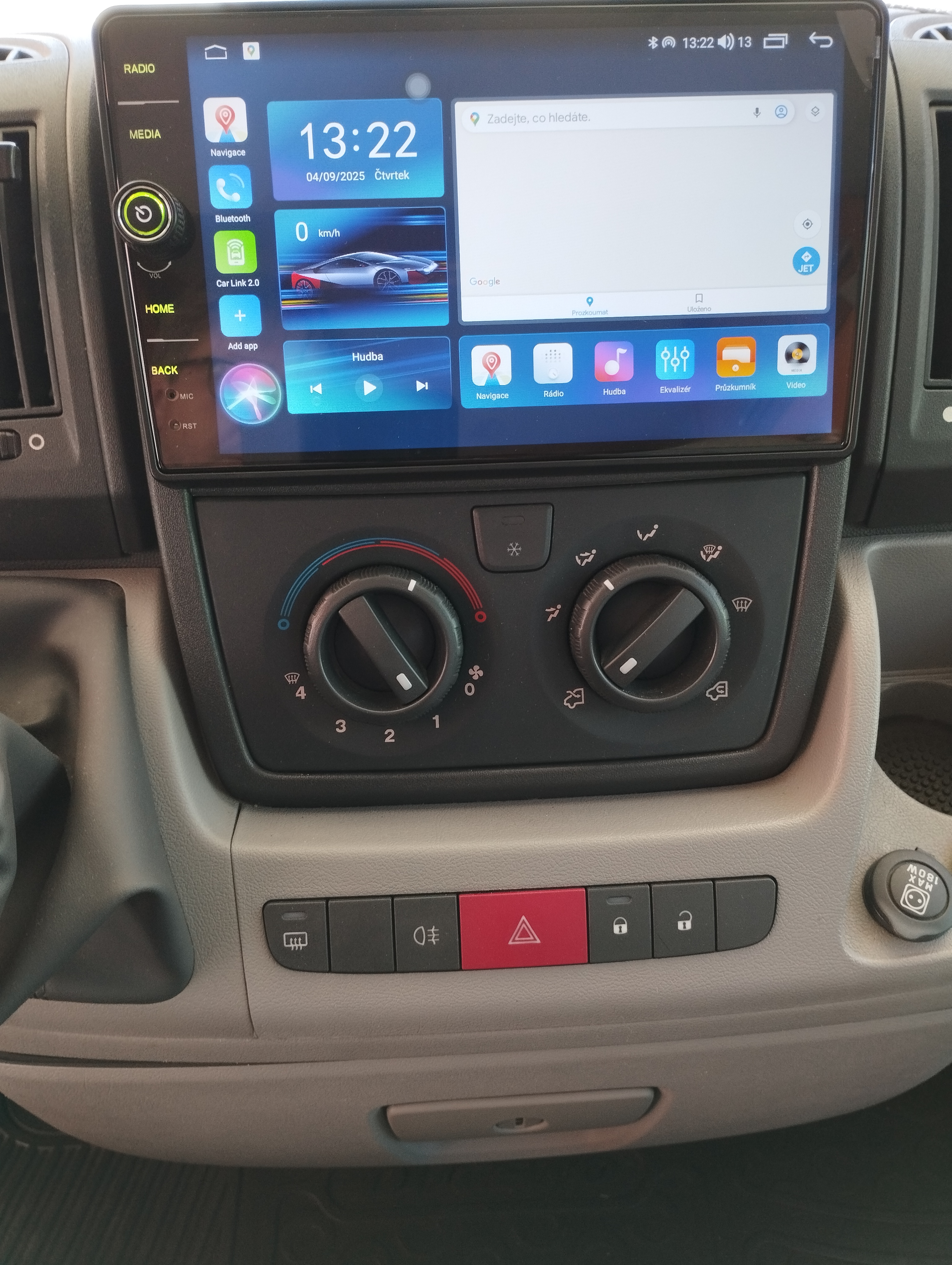 Autorádio pro Fiat Ducato