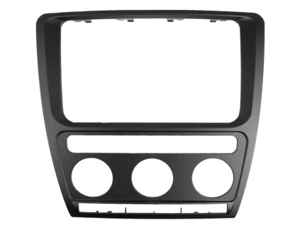 84 3 ramecek pro skoda octavia ii s automatickou klimatizaci montaz autoradia