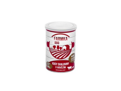 1770 farmka dog so svalovinou 400g