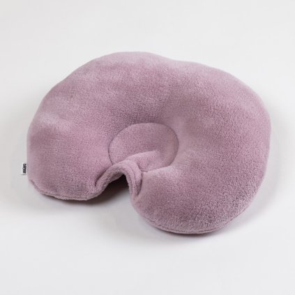 podhlavnicek pro miminko tulimese fleece ruzova