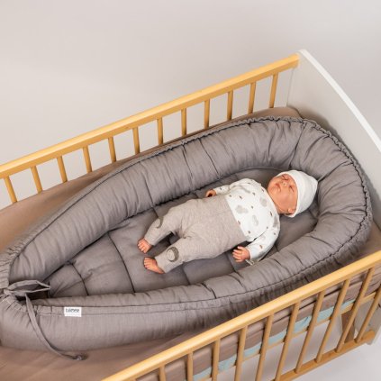 hnizdecko pro miminko tulimese lnene sede holubi 1 (2)