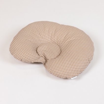 podhlavnicek tulimese stabilizacni polstarek pro miminkohnedy