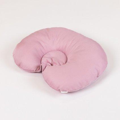 podhlavnicek tulimese stabilizacni polstarek pro miminko ruzovy saten