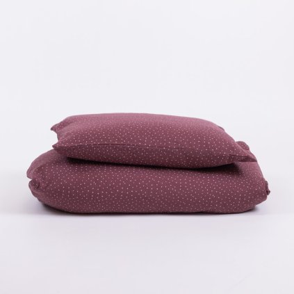 muselinove povleceni pro miminka deti dospele vinove s puntiky 2 (4)