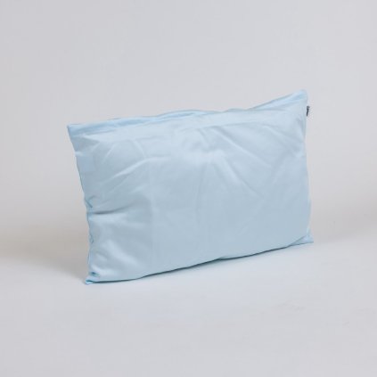 povleceni svetle modry nebesky saten bavlneny tulimese