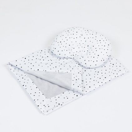 celorocni souprava do korbicky tulimese cernobile tecky