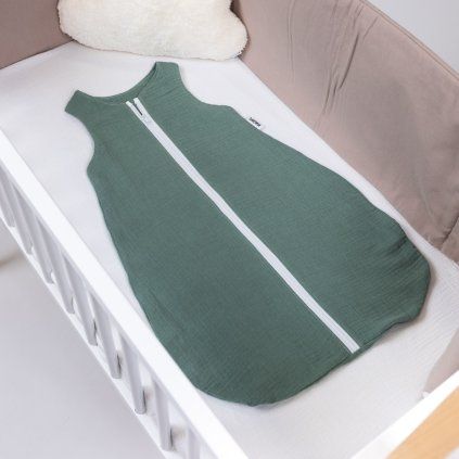 spaci pytel pro miminko tulimese zeleny matovy (2)