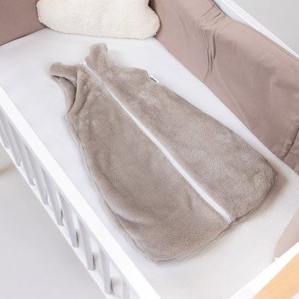 spaci pytel pro miminko tulimese celorocni fleecovy bezovy