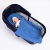 deka do kocarku muselinova tulimese tmave modra 2