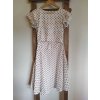 Bodkované retro šaty M/L