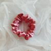 Saténová gumička / scrunchie staroružová