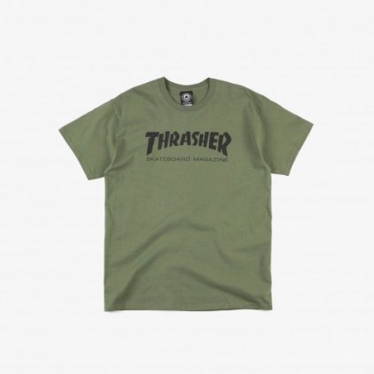 THRASHER SKATE MAG ARMY GREEN