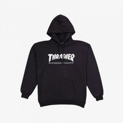 THRASHER SKATE MAG MIKINA ČERNÁ