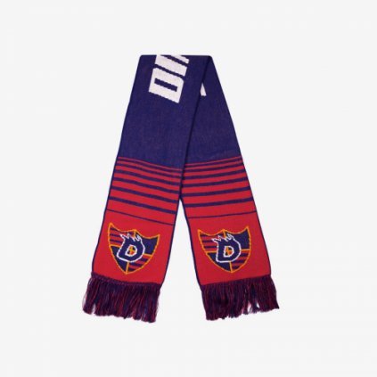 DIME SCARF BLUE RED