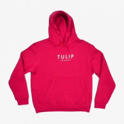 TULIP OG LOGO HOODIE DEEP PINK