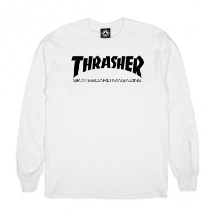 skatemaglogo longsleeve white 1024