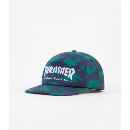 thrasher skate mag cap dino print 1