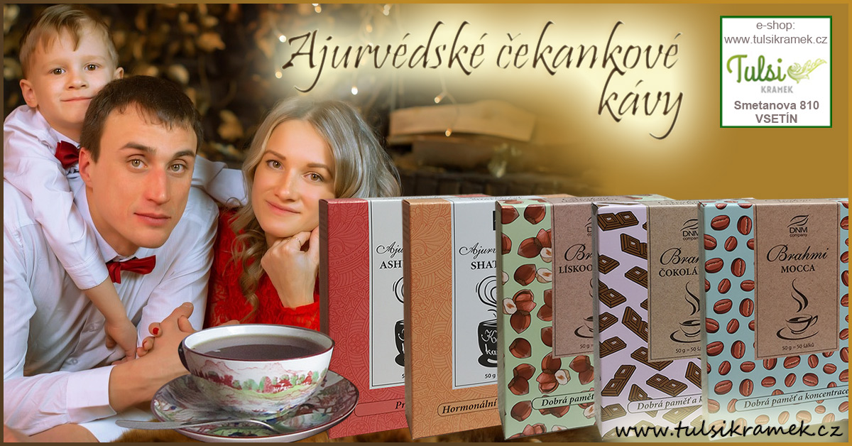 Ajurvédské čekankové kávy