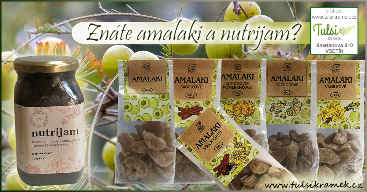 Znáte amlu neboli amalaki a nutrijam?