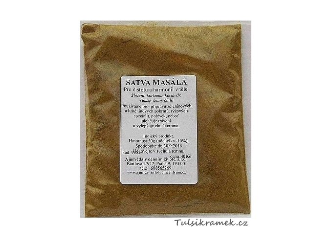 SATVA MASALA 50G