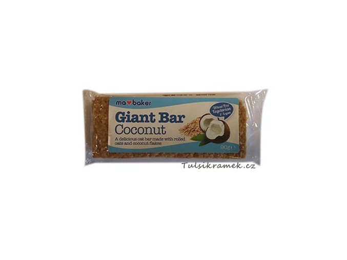 GIANT BAR OBŘÍ OVESNÁ TYČINKA KOKOSOVÁ 90g