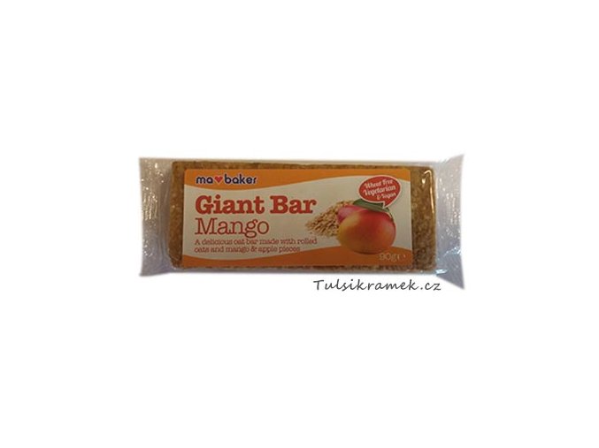 GIANT BAR OBŘÍ OVESNÁ TYČINKA MANGOVÁ 90g