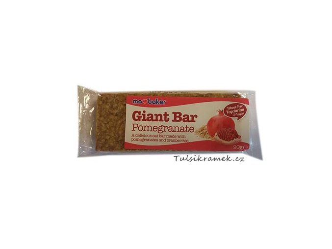 giant bar obri ovesna tycinka granatove jablko