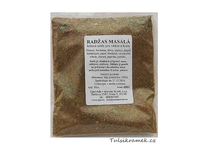 RADŽAS MASALA 50g