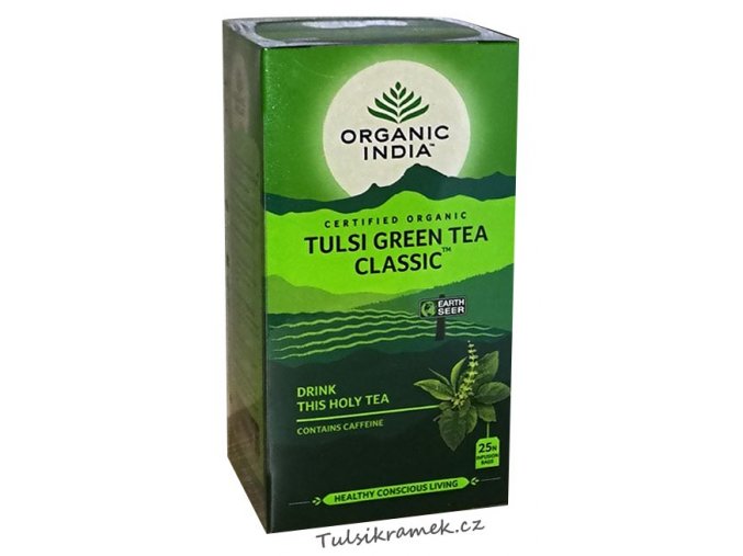 organic india tulsi green tea