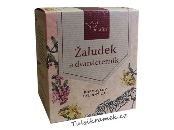serafin žaludek a dvanácterník bylinný čaj porcovaný