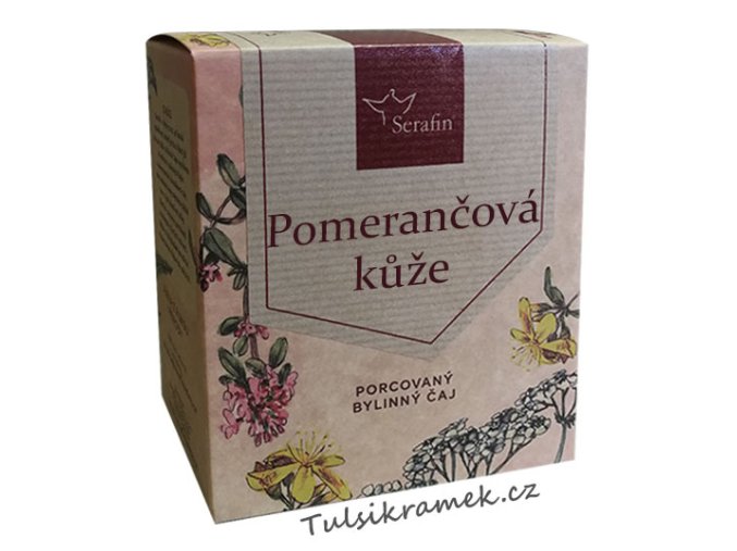 serafin pomerančová kůže bylinný čaj porcovaný