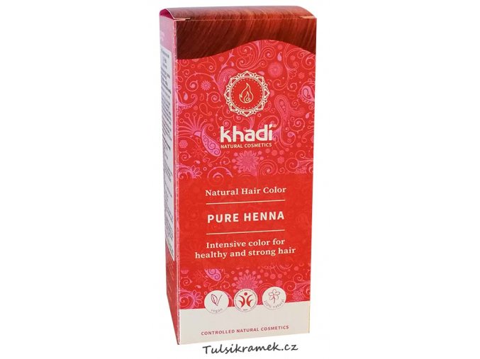 khadi prirodni barva na vlasy cista henna