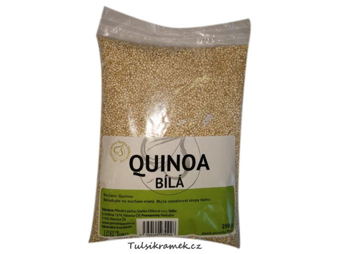 quinoa bila prirodni pecivo