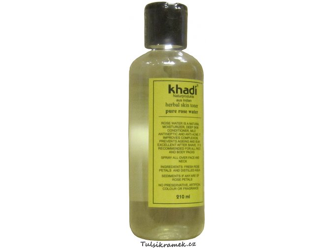 KHADI RŮŽOVÁ VODA 210 ml