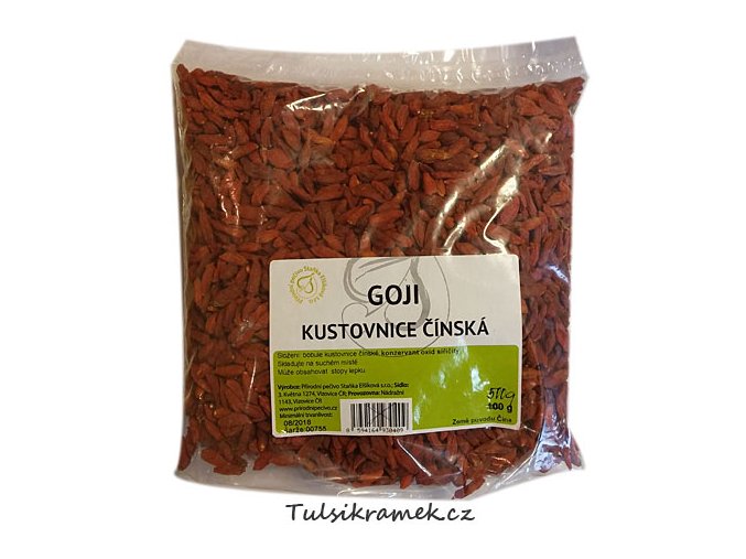 goji kustovnice cinska 500g prirodni pecivo