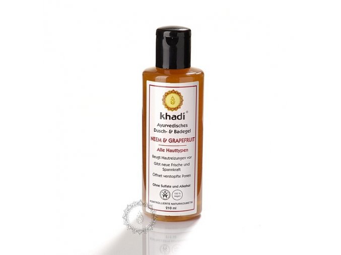 KHADI SPRCHOV GEL NEEM & GRAPEFRUIT 210 ml