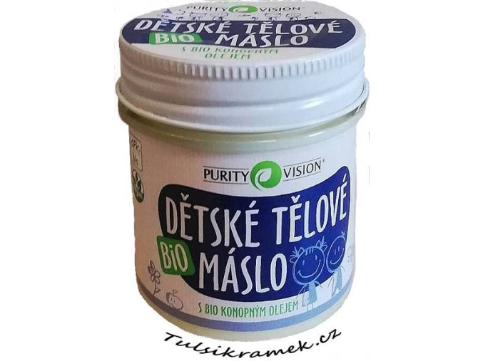 purity vision detske telove maslo 120ml