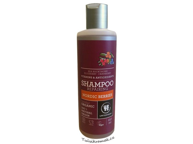 urtekram sampon nordic berries pro poskozene vlasy bio